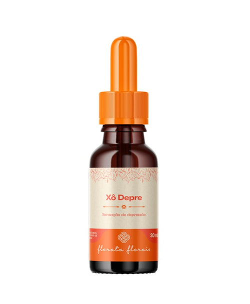 Floral de Bach Xô Depre Florata 30ml Original Bem-Estar Uso.