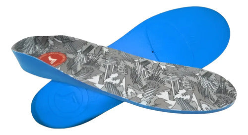 Palmilha Footprint FluidX White Camo 44/45 Skat Anti Impacto