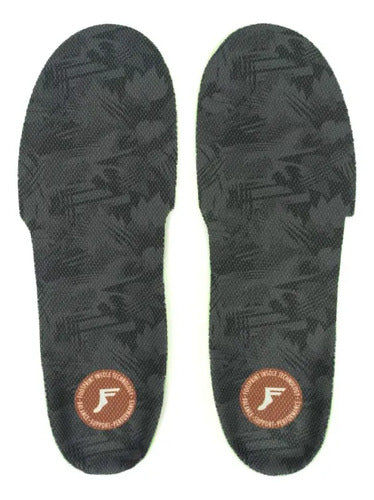 Palmilha Footprint Insoles Ortopédica Modelo Dark Grey 43/44
