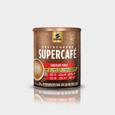 Super Café Chocolate Suíço Energy Low Carb - Super Nutrition