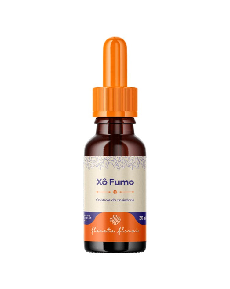 Floral de Bach Xô Fumo Florata 30ml Original Bem-Estar Gotas