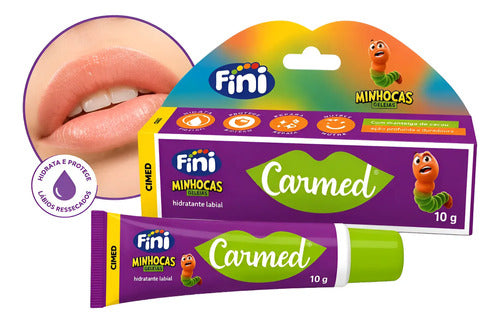 Lavitan Carmed Fini Minhocas - Incolor Manteiga Cacau Labial