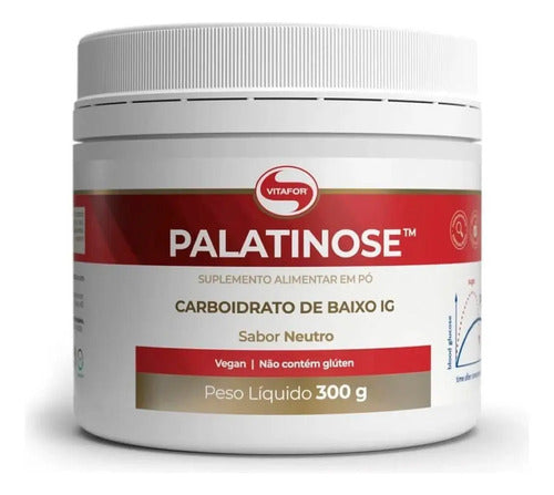 Palatinose Vitafor Vegano 300g Sabor Neutro Suplemento Alim.
