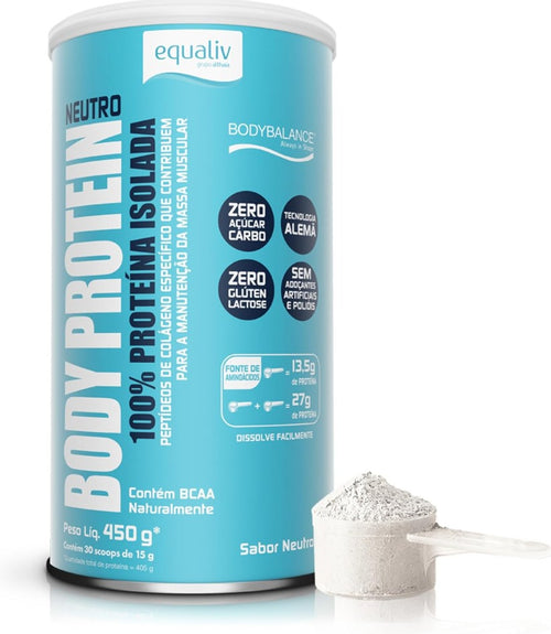 Equaliv Body Protein Neutro Colágeno Aminoácidos Suplemento.