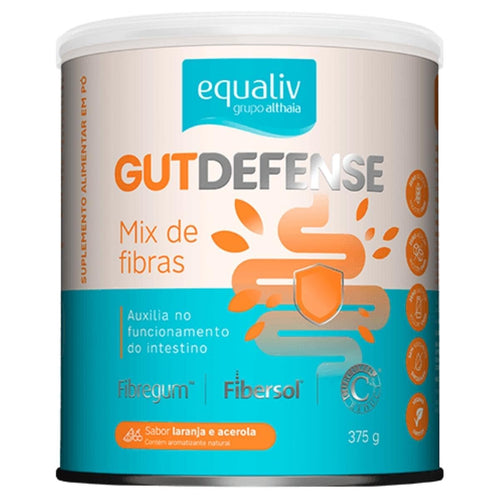 Equaliv Gut Defense Laranja Acerola 375g Suplemento Aliment.