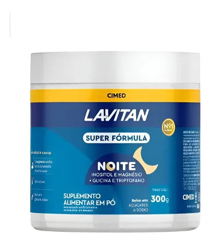Lavitan Super Fórmula Noite 300g Maracujá Magnésio Triptof..